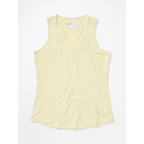 Marmot Aura T-Shirts For Womens Yellow EQX345102